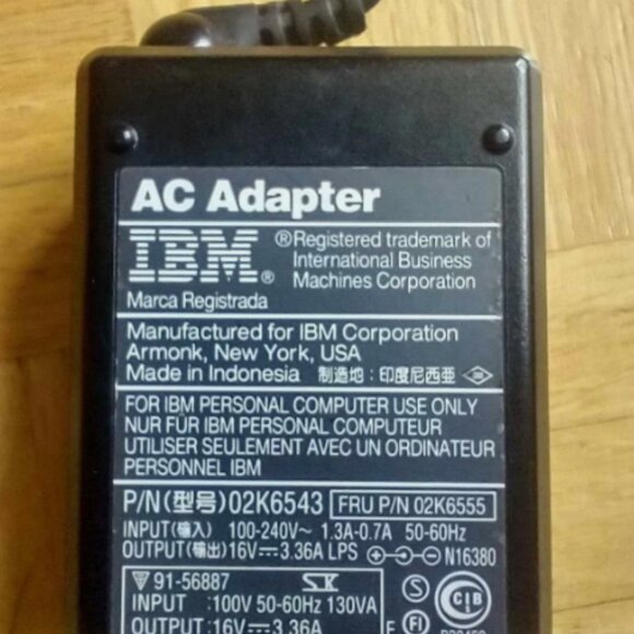 AC Adapter Charger Power Cord For IBM Lenovo R41 T20 T21 T23 X20 X31 X41 02K 92P - Picture 2 of 2